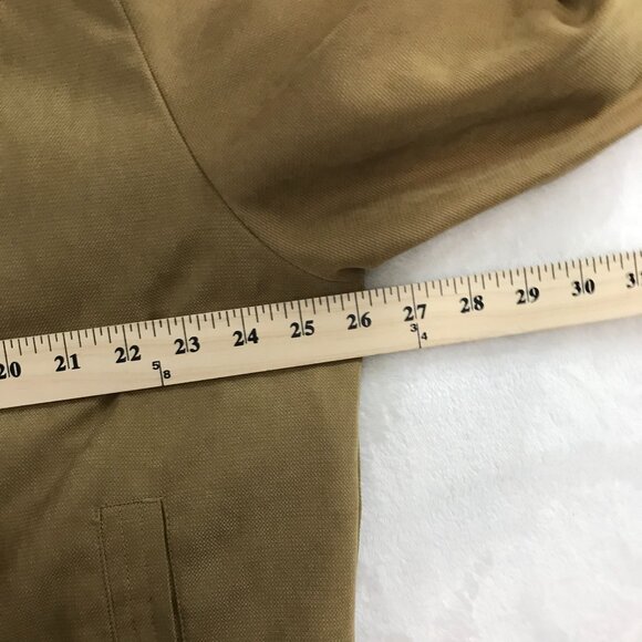 Dockers Stain Defender Men's Bomber Beige Tan Full Zip Jacket XL 19546 - Picture 12 of 14